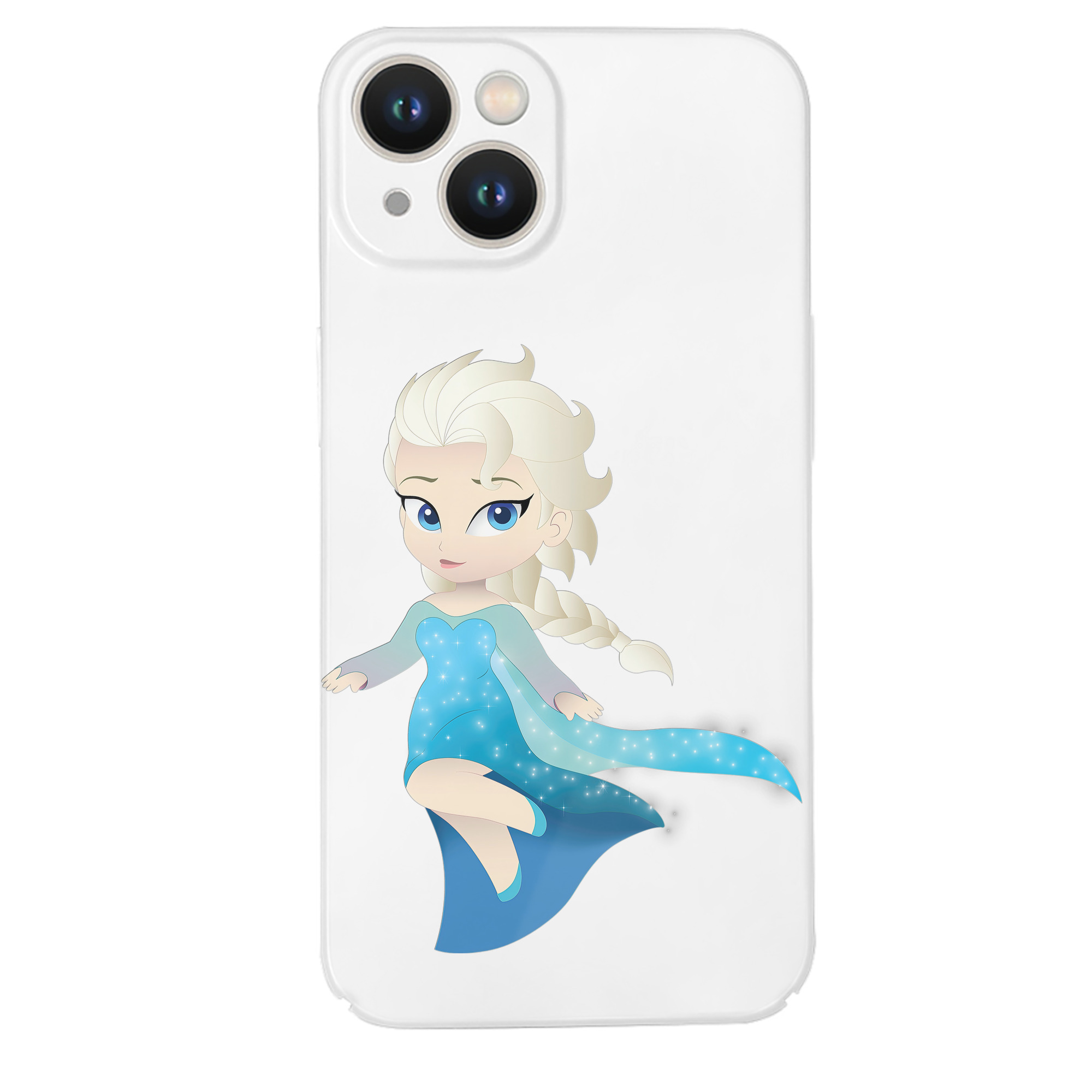（画像用） アナと雪の女王 アンナ エルサ Frozen Anna Elsa 【iPhone 14シリーズ対応】ハードケース